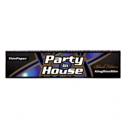    Party in House KingSizeSlim Black (Thin Paper) 110 